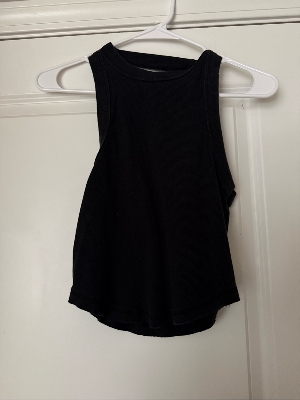 Black Sleeveless Tank Top - Women